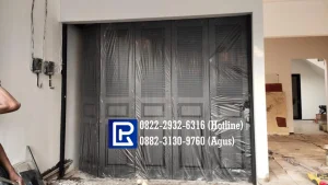 Pintu garasi sliding 