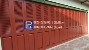 Pintu Garasi Besi Sliding Minimalis
