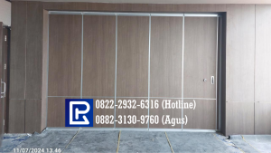 Pintu geser ruang meeting